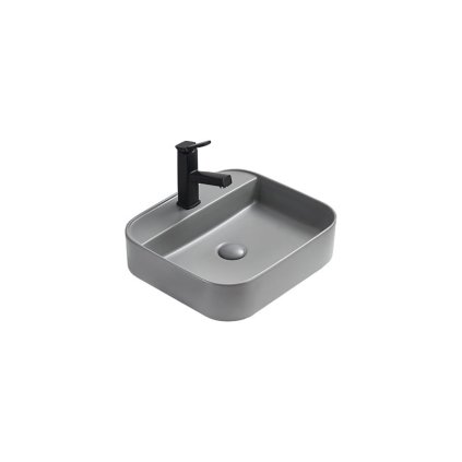 Mexen Sofia, asztali mosogató 50 x 40 x 11 cm, világosszürke matt, 22155061