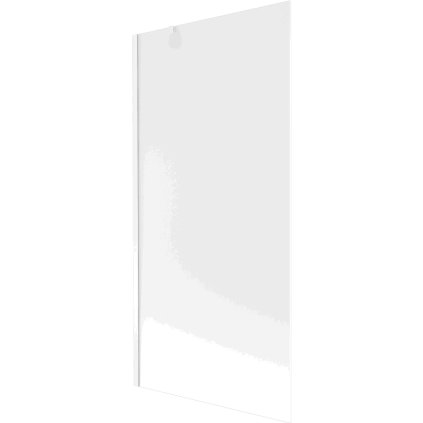 Mexen Next, kádparaván 1 szárny 90 x 150 cm, fix szárny, 6 mm matt üveg, fehér profil, 895-090-000-00-30-20