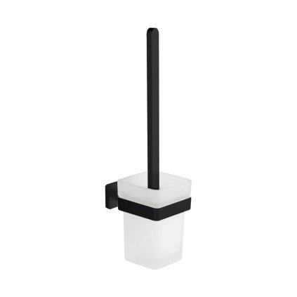Mexen tartozékok, ASIS WC kefe tartó, fekete, 7017650-70