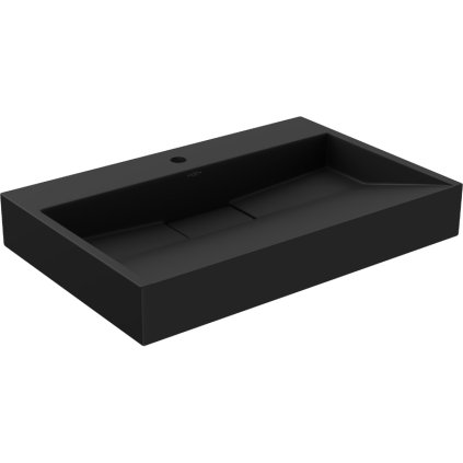 Mexen Ava, munkalap mosogató konglomerátumból 1/O 70 x 46 cm, fekete matt, 23017071