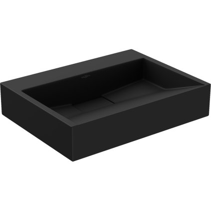 239232 mexen ava umyvadlo na dosku z konglomeratu b o 50 x 38 cm cierna matna 23015070