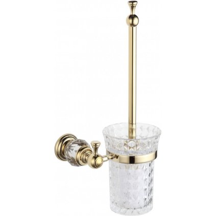 Mexen tartozékok, ESTELA WC kefe tartó, arany, 7011550-50