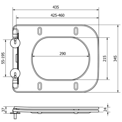 58114 1 mexen wc sedatko slim duroplast na wc misu stella margo 2134 soft close 39090100