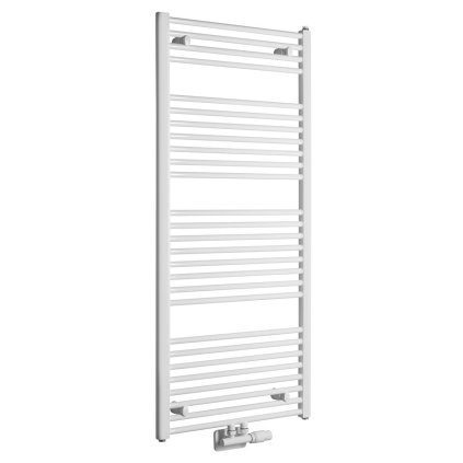 Aqualine, DIRECT fűtőelem oldalsó csatlakozással 600x1320 mm, 795 W, fehér, ELM36T