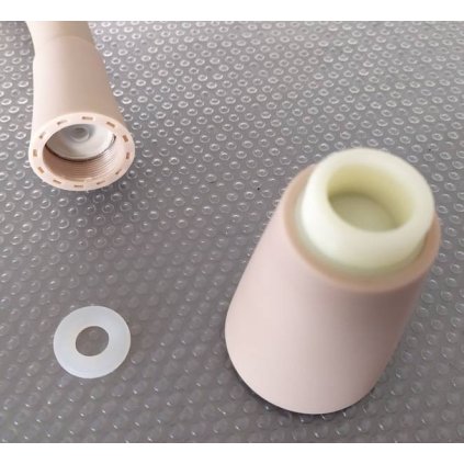 Invena, HULA/POGO sorozatú csaptelep kifolyó, bézs, INV-SC-B1-103-L