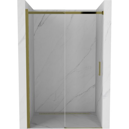 58507 1 mexen omega posuvne sprchove dvere do otvoru 120 cm zlata transparentna 825 120 000 50 00