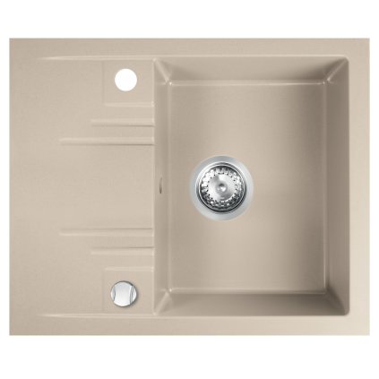 Novaservis mosogatók - Gránit mosogató 580x480 mm, homok, DRGM48 / 58SA