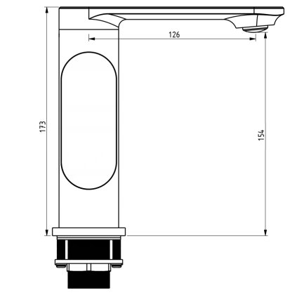 59515 2 mexen milo umyvadlova bateria cierna matna 71305 70