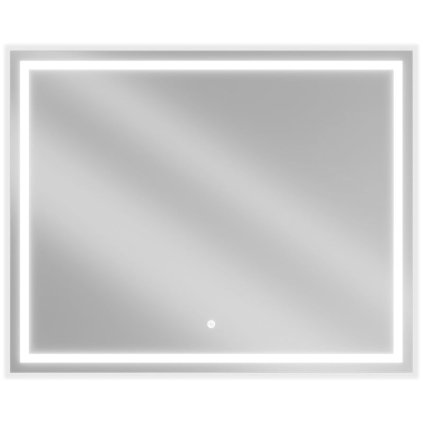 Mexen Miko, LED fürdoszobai tükör háttérvilágítással 100 x 80 cm, 6000K, páramentes, 9819-100-080-611-00