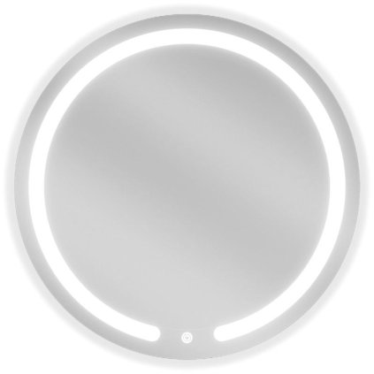 Mexen Rose, LED fürdoszobai tükör háttérvilágítással 60x60 cm, 6000K, páramentes, 9810-060-060-611-00