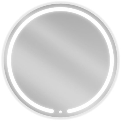 Mexen Rose, LED fürdoszobai tükör háttérvilágítással 80x80 cm, 6000K, páramentes, 9810-080-080-611-00
