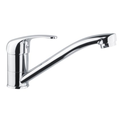 Mereo, Mosogató csaptelep, Lila, lapos pánttal 210 mm, króm, MER-CBEE201