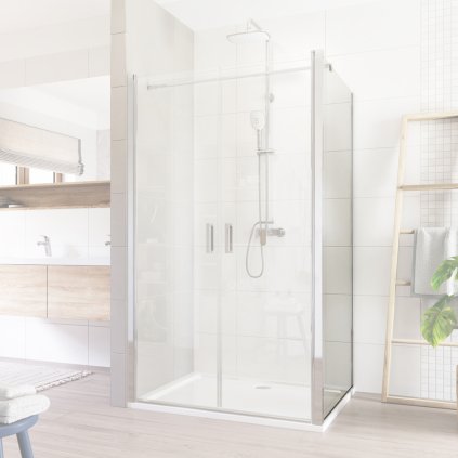 Mereo, Lima fix üveg alkatrész repülőgépekhez 190 cm, átlátszó üveg 6 mm, félváz - króm ALU, MER-CK10553K