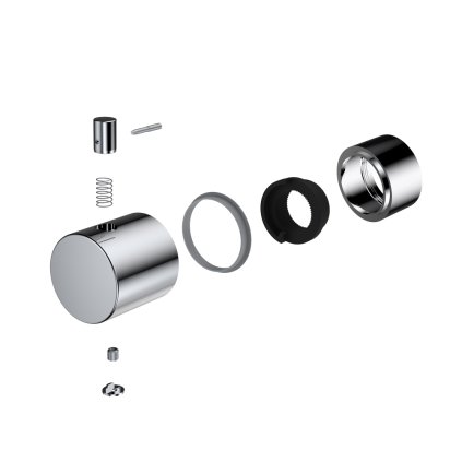 264821 2 mereo regulator teploty s poistkou a krytkou kartuse pre termost podomietkovu bateriu mer cb415ter