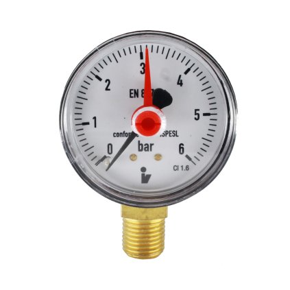 Mereo, Nyomásmérő alsó csatlakozással, MER-PR3011