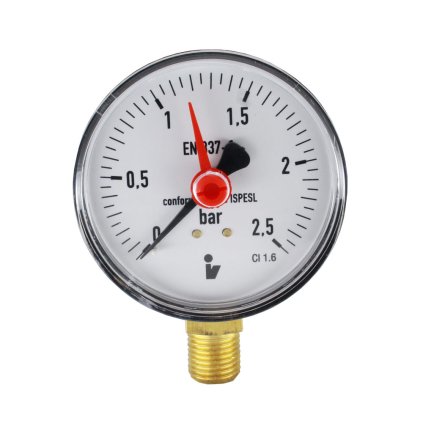 Mereo, Nyomásmérő alsó csatlakozással, MER-PR3017