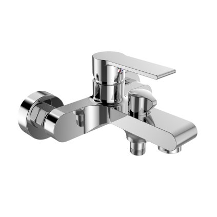 266357 2 mereo vanova nastenna bateria dita 150 mm bez prislusenstva chrom mer cbe90104d