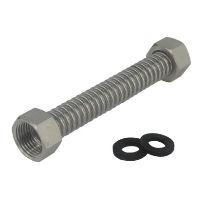 Mereo, hullámos rozsdamentes acél, víz, FxF, 1/2", MER-CVL216