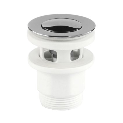 263975 2 mereo vypust uzatvaracia clic clac plastova s prepadom pochrom mosadz 5 4 gulata mer ch03p