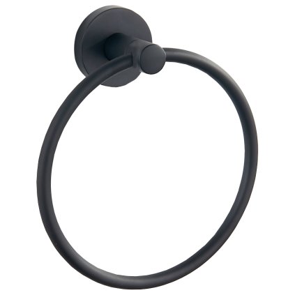 Mexen tartozékok, REMO Ring törölközőtartó, fekete, 7050732-70