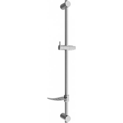 Mexen zuhanyrúd DF 80 cm szappantartóval, csaptelep nélkül, grafit, 79382-66
