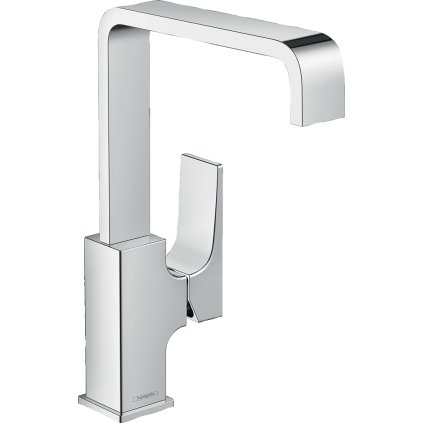 Hansgrohe Metropol, karos mosdócsaptelep 230, push-open hulladékkészlettel, króm, 32511000