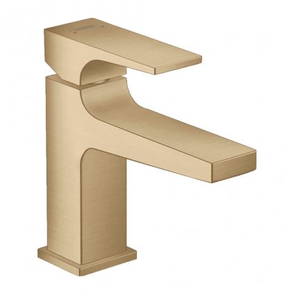 248549 1 hansgrohe metropol umyvadlova bateria 100 s vypustou push open kefovany bronz 32500140