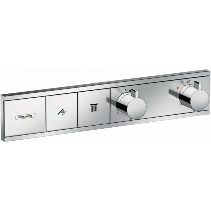 250451 hansgrohe rainselect bateria pod omietku na 2 spotrebice chromova 15380000