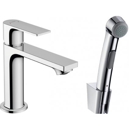 248339 1 hansgrohe rebris e umyvadlova bateria 110 s rucnou sprchou bidette a sprchovou hadicou 160 cm bez odtokovej supravy chromova 72216000