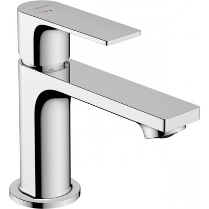 248765 1 hansgrohe rebris e umyvadlova bateria 80 s kovovou odtokovou supravou s tiahlom coolstart chromova 72585000