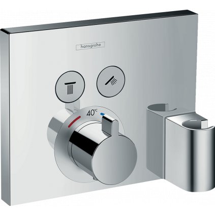 249500 hansgrohe shower select termostaticka bateria pod omietku s 2 vystupmi chromova 15765000