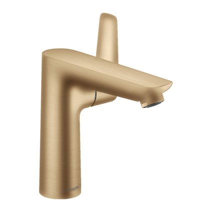 Hansgrohe Talis E, karos mosdócsaptelep 150 lefolyókészlettel húzóval, szálcsiszolt bronz, 71754140