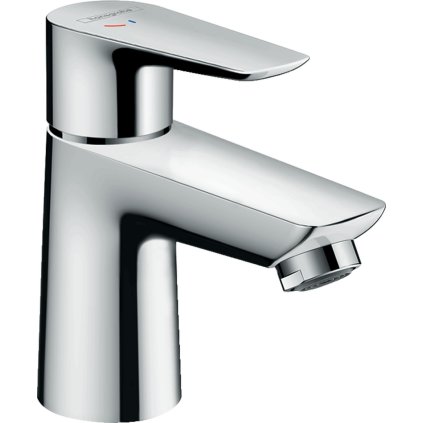 Hansgrohe Talis E, karos mosdócsaptelep 80 CoolStart, hulladékkészlet nélkül, króm, 71704000