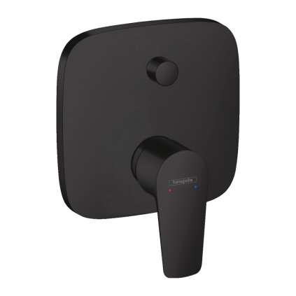 Hansgrohe Talis E, rejtett karos kádcsaptelep kapcsolóval 2 testhez, fekete matt, 71745670