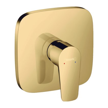 Hansgrohe Talis E, rejtett zuhanycsap 1 kivezetésű, fényes arany, 71765990