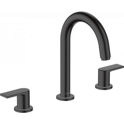 249407 hansgrohe vernis shape umyvadlova bateria s vypustom 3 otvorova instalacia cierna matna 71563670