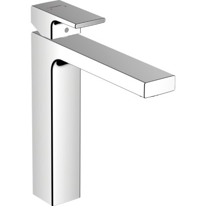 Hansgrohe Vernis Shape, magas mosdócsaptelep kifolyóval, EcoSmart, króm, 71562000