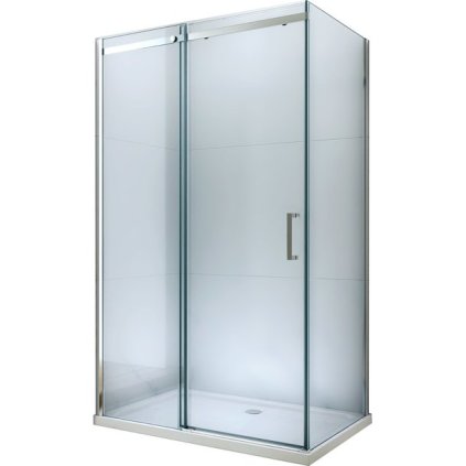 61486 4 mexen omega 3 stenovy sprchovaci kut 150x100 cm priehladna chromova 825 150 100 01 00 3s