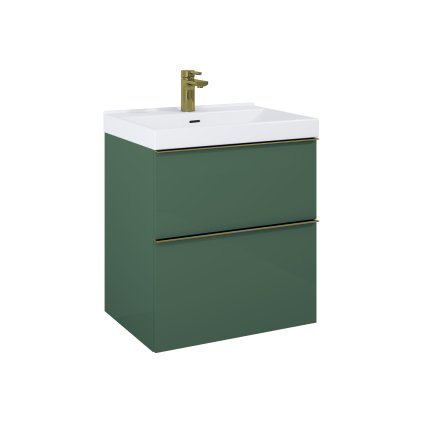 Elita Look 2S, mosogató alatti szekrény 600x449x635 mm PDW, zöld matt, ELT-168559