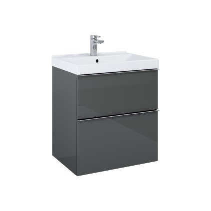 Elita Look, mosogató szekrény 60x45x64 mm 2S PDW, antracit, ELT-167078