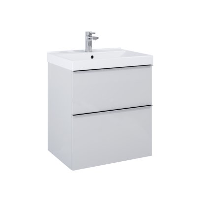 Elita Look, mosogató alatti szekrény 60x45x64 mm 2S PDW, szürke matt, ELT-167593