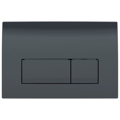 geberit delta50 dual flush plate matt black 115.119.14.1