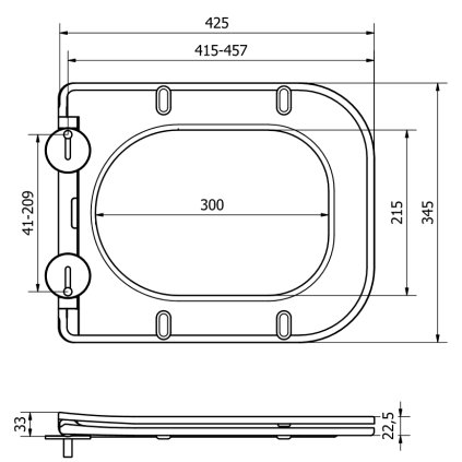 44878 1 mexen wc sedatko slim duroplast na wc misu teo elis 0801 soft close 39060100