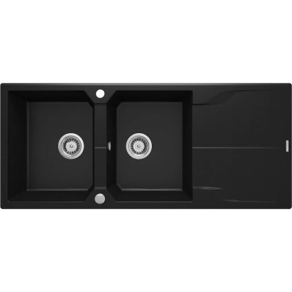 3433 zlew andante nero granit 2k z o 1160x500x224 3 5 osprzet space saver