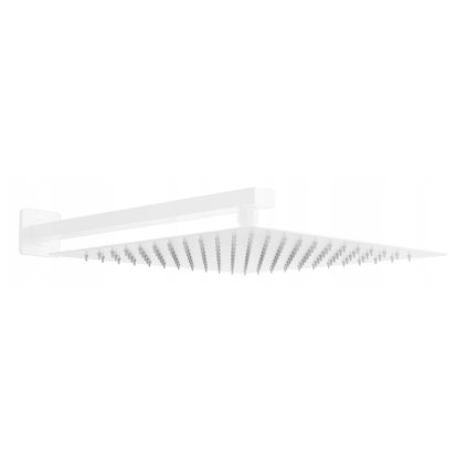 62785 1 mexen cube podomietkove rameno 40cm sprchova hlavica 30x30cm biela 79112 20 79130 20