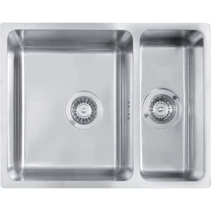 3076 zlew stal podblatowy egeria satyna 1 5k b o 570x440x200 3 5 osprzet space saver