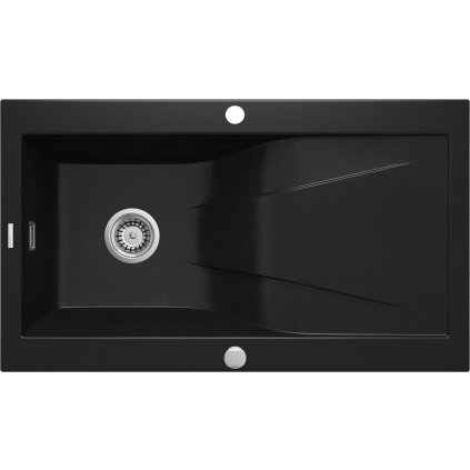 3865 zlew rapsodia nero granit 1k z o 860x500x210 3 5 osprzet space saver