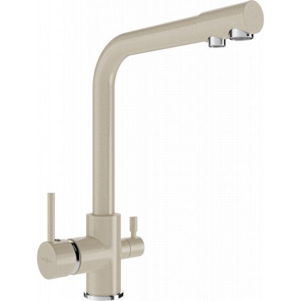 Mexen DUERO - Magas csaptelep / mosogató, bézs, 671600-69