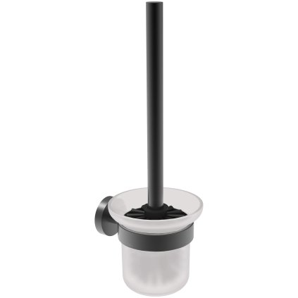 Deante Jasmin, falra szerelhető WC kefe, fekete matt, DEA-ADJ_N711