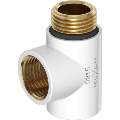 Mexen, T-idom fűtőelemhez fűtőrúdhoz 1/2", fehér, W906-000-20